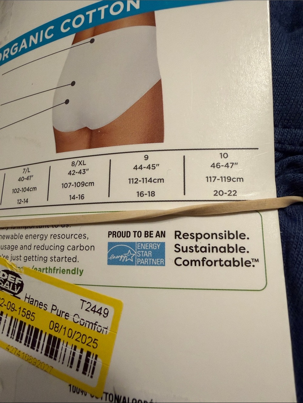 Hanes Women's Briefs Pack - size 10 - Picture 4 of 5
